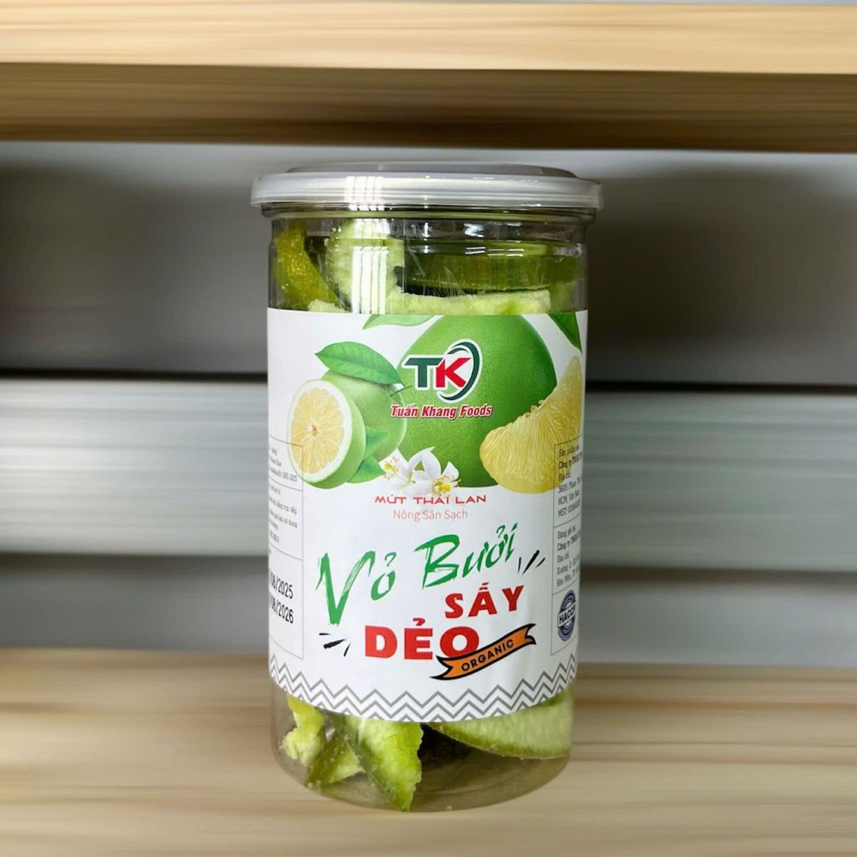 Vỏ Bưởi Sấy Dẻo Thái Lan