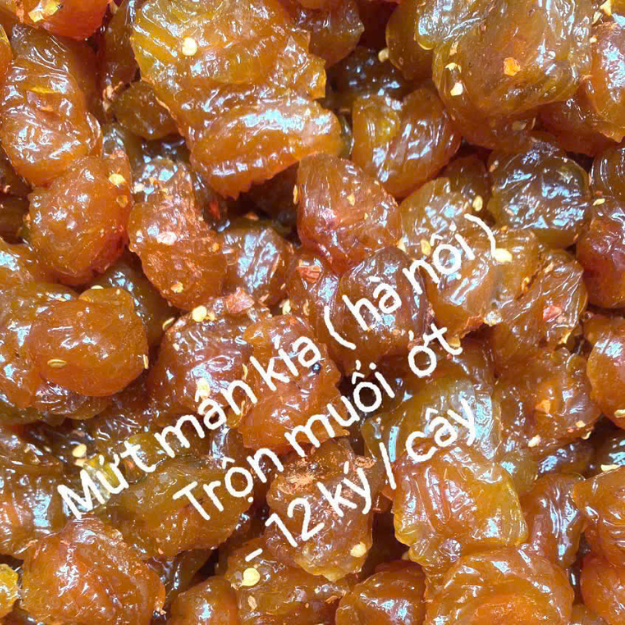 Mận khía muối ớt