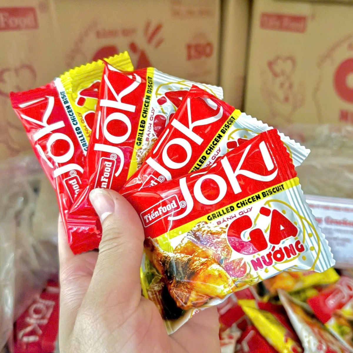 Bánh Cân Vị Gà Nướng JoKi