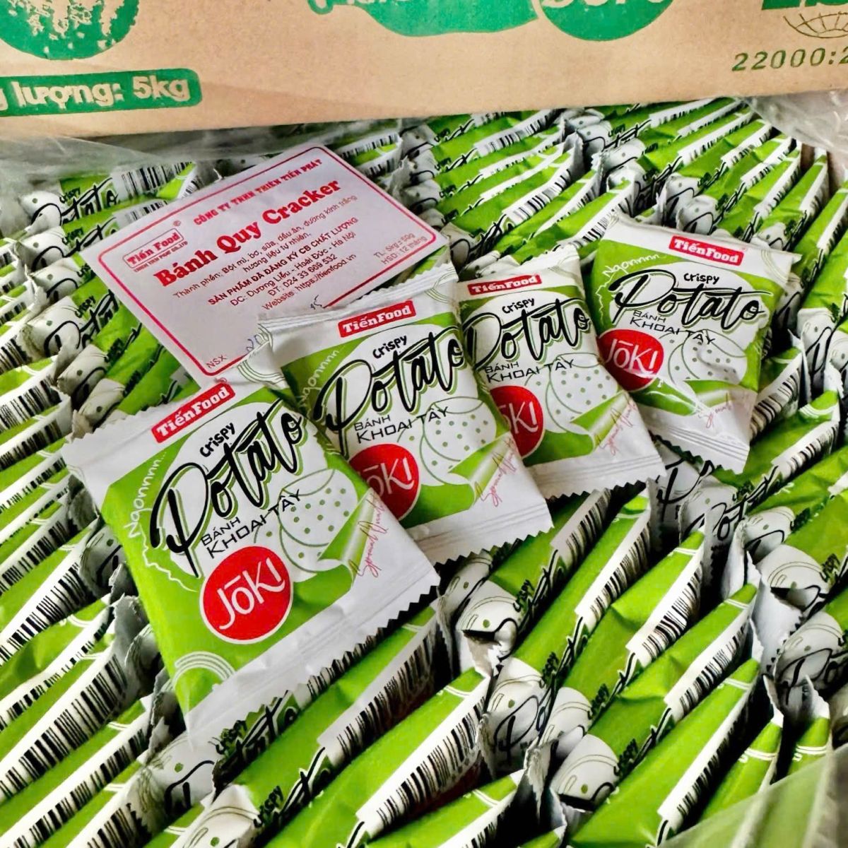 Bánh Cân Vị Khoai Tây JoKi