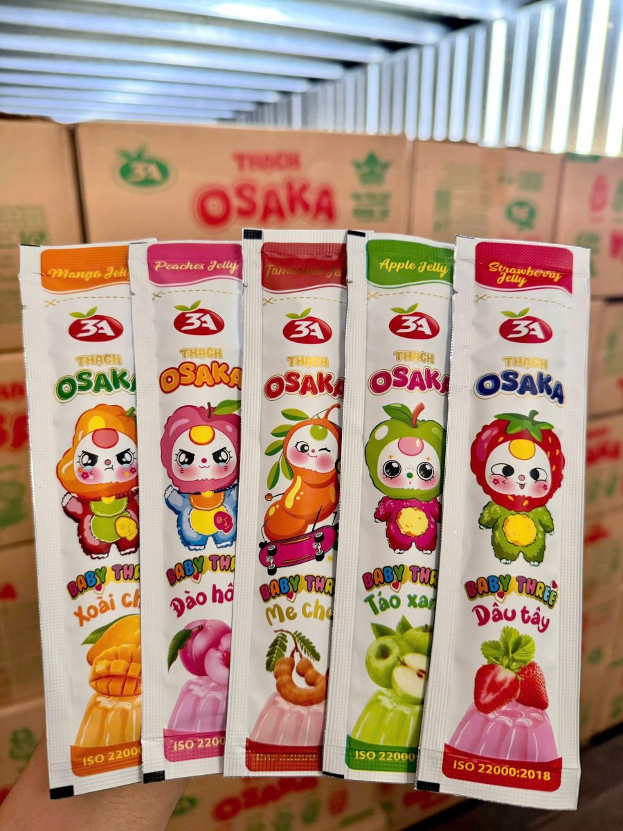 Thạch Hoa Quả Osaka gói 700g