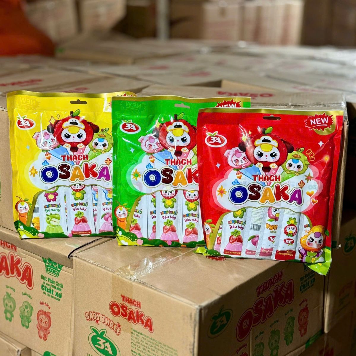 Thạch Hoa Quả Osaka gói 700g
