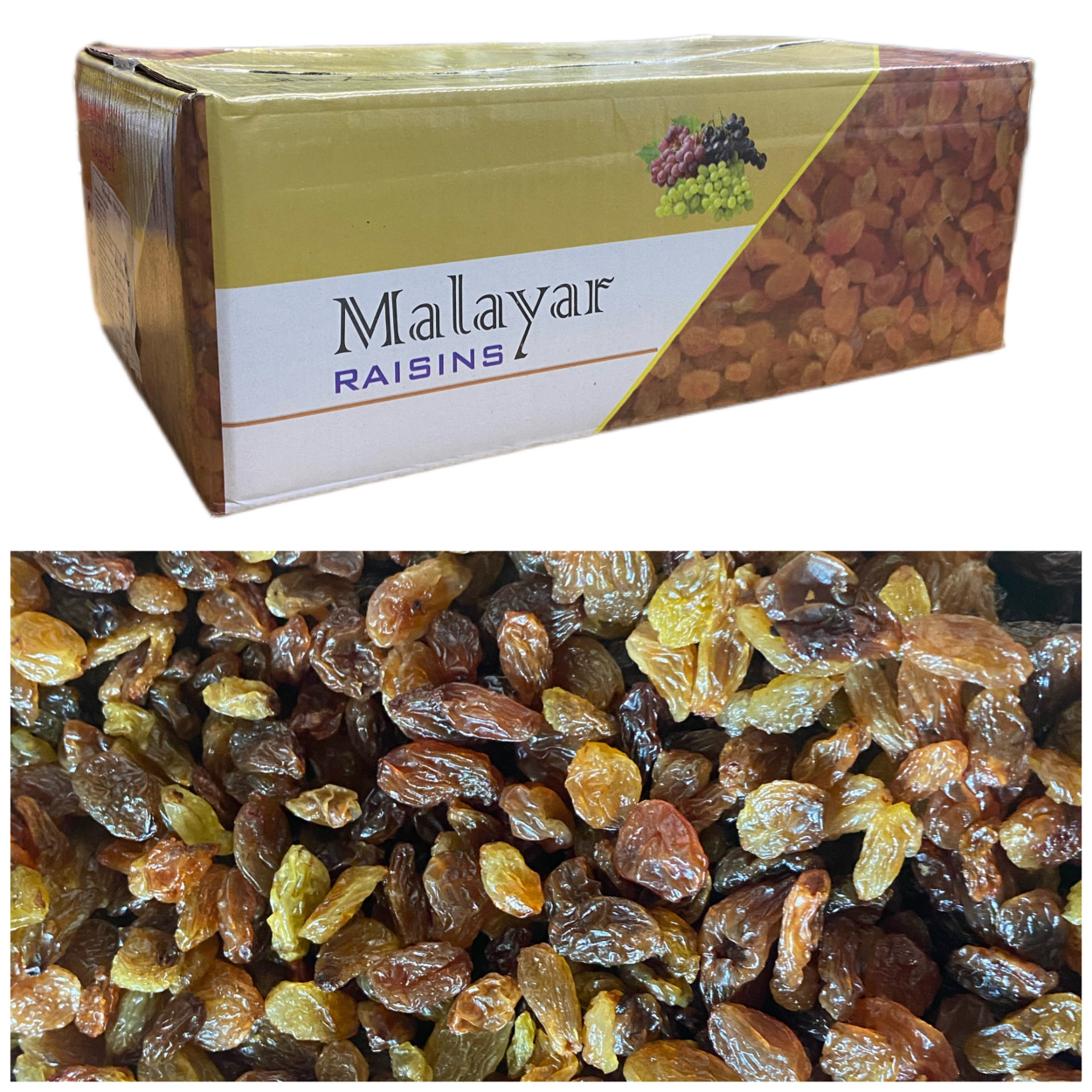 Nho Nâu 3 Màu Malaysia