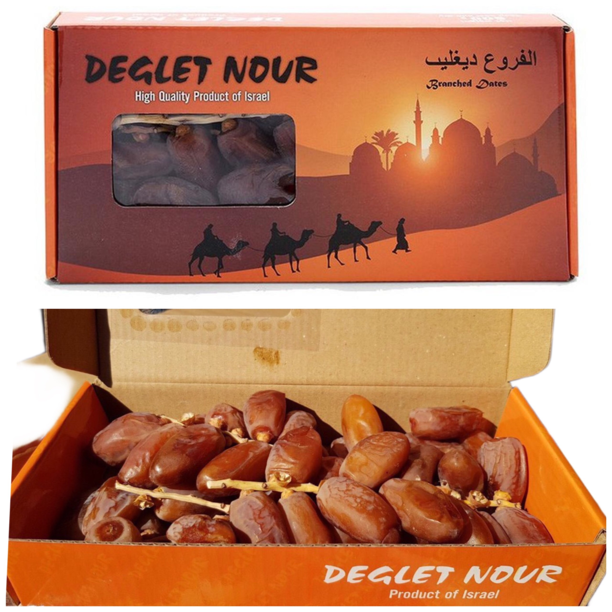 Chà Là Lạc Đà Hộp 500g