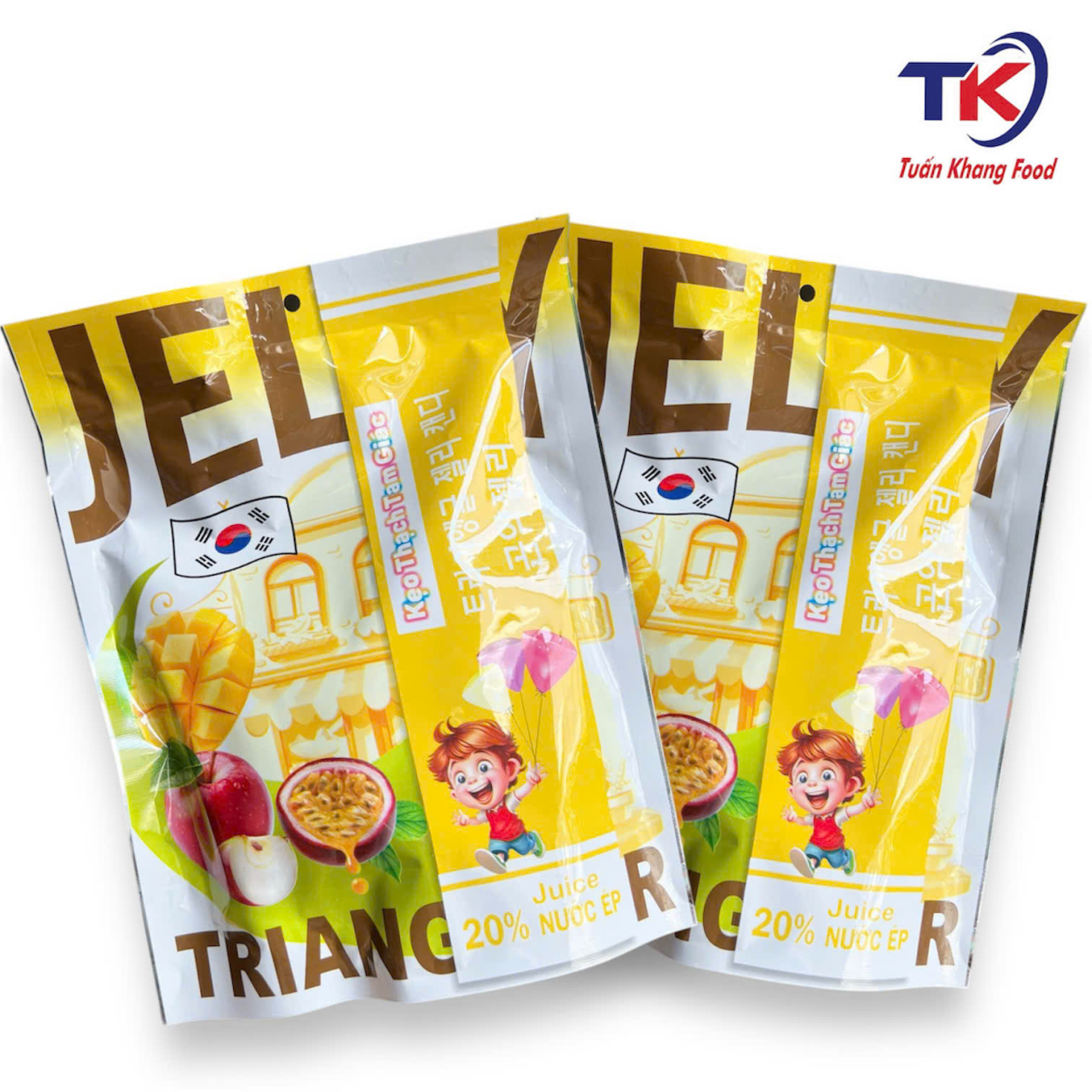 Thạch Tam Giác Jucie 300G (Mã Mới)