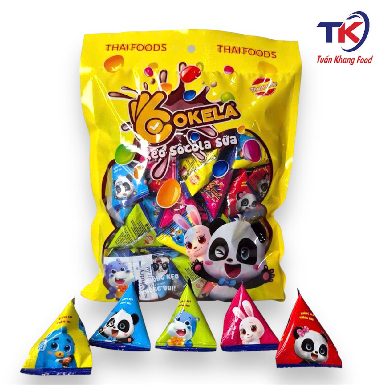 Kẹo Socola Sữa Okela 165G