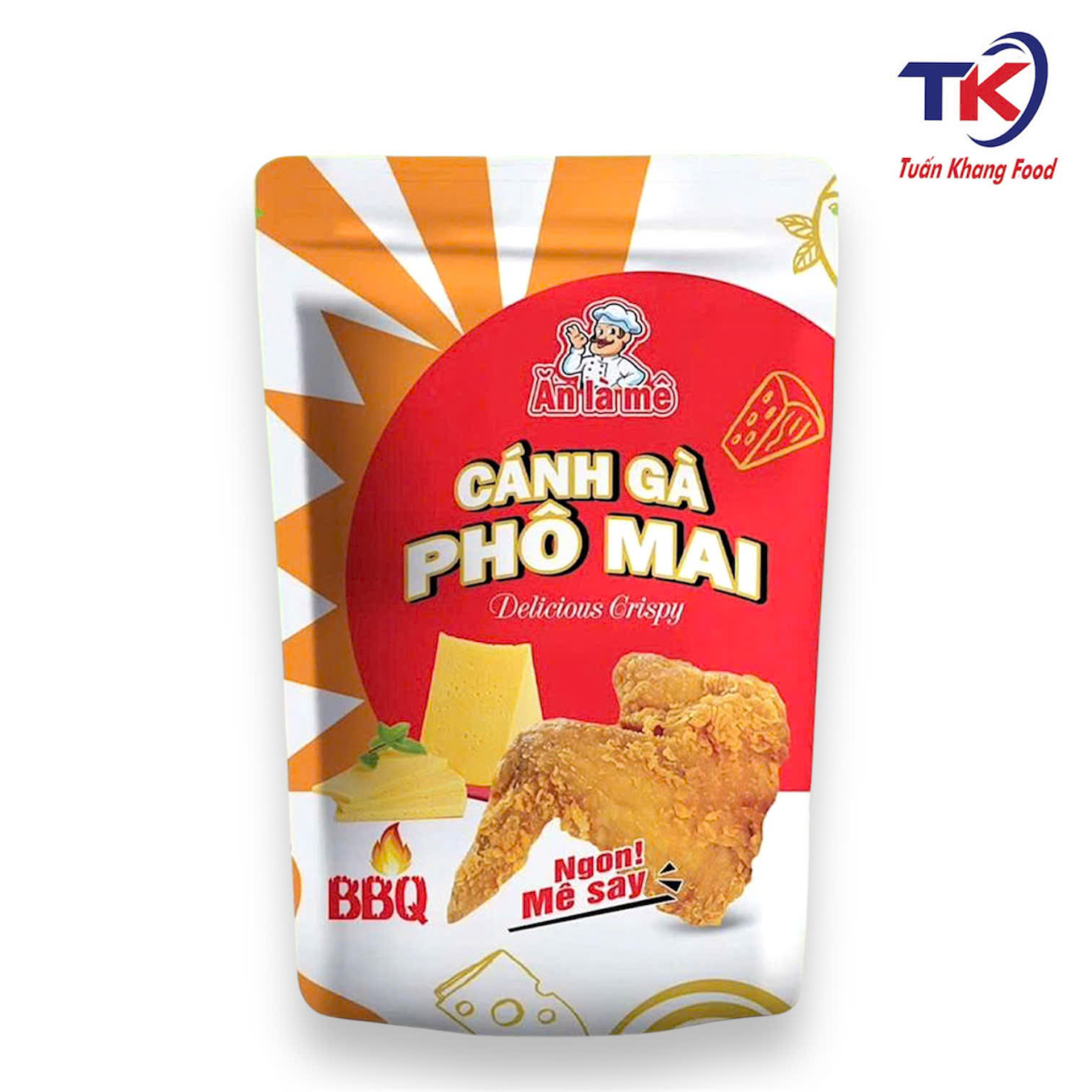 Snack Cánh Gà Phô Mai 50G