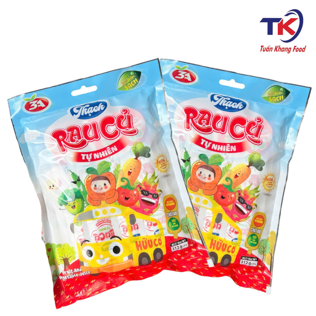 Thạch Rau Củ Vị Tự Nhiên 312G