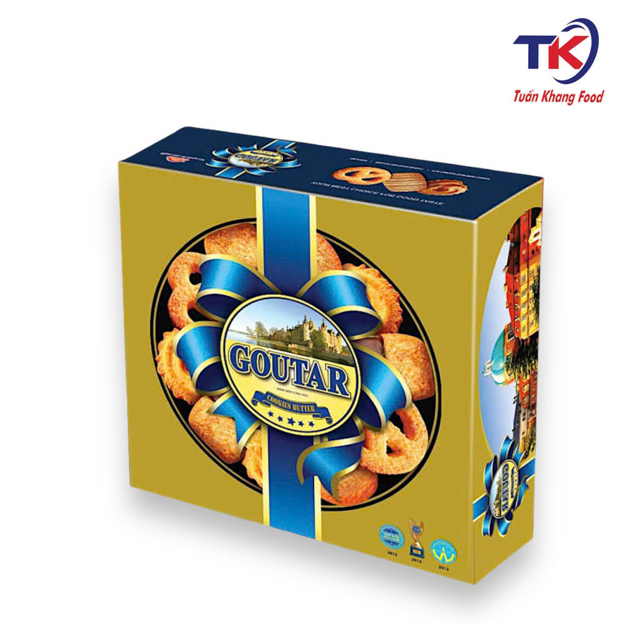 Bánh Goutar Cookies Bơ 120G - Có Túi 