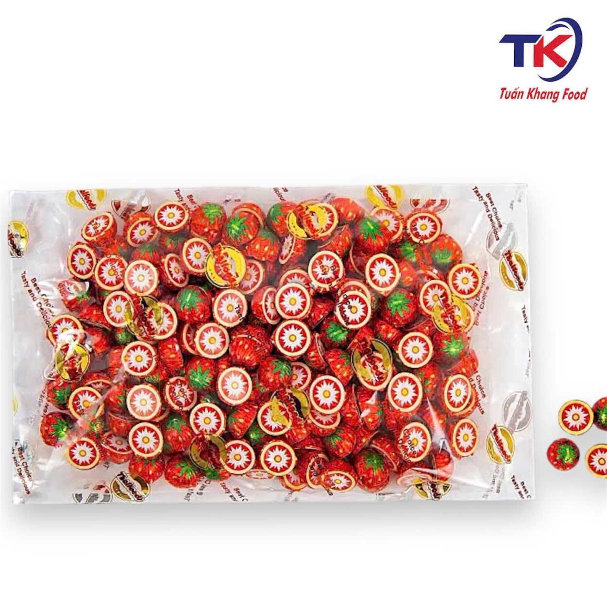 Socola Dâu Tây Túi 1Kg
