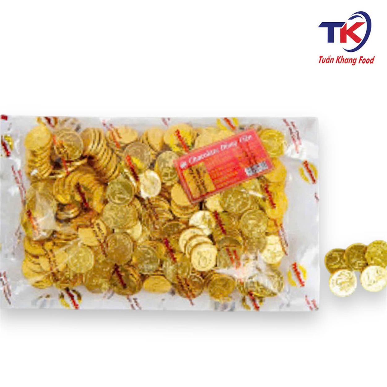 Socola Đồng Tiền Vàng Túi 1Kg