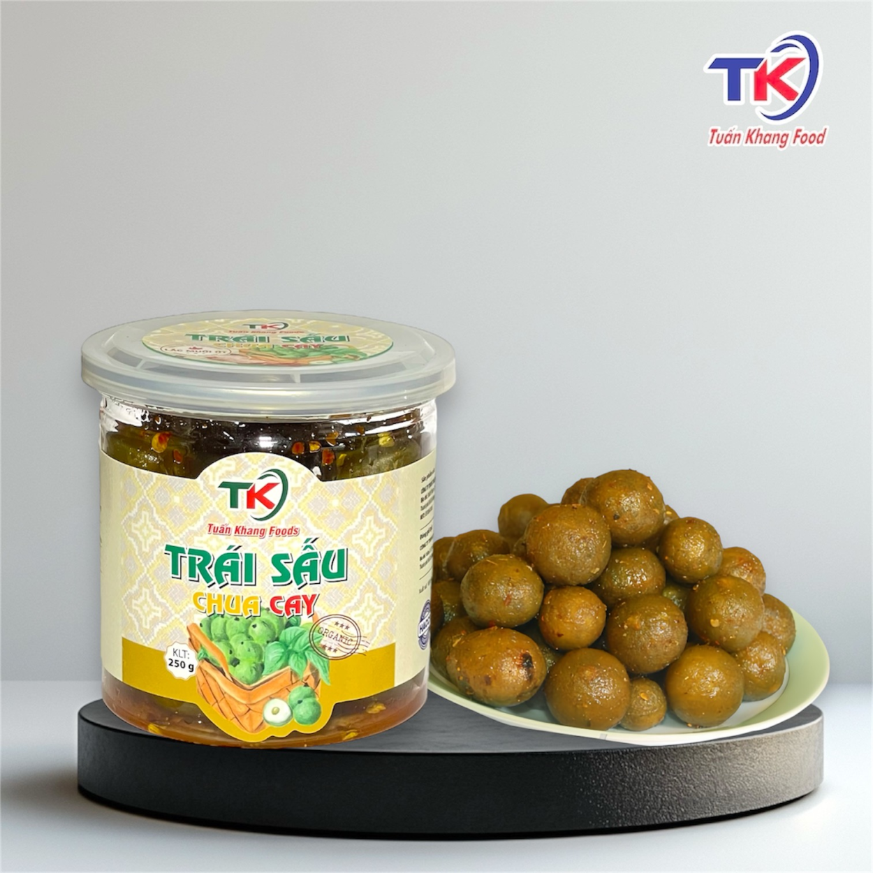 Sấu Ngâm Đường Tuấn Khang 250G