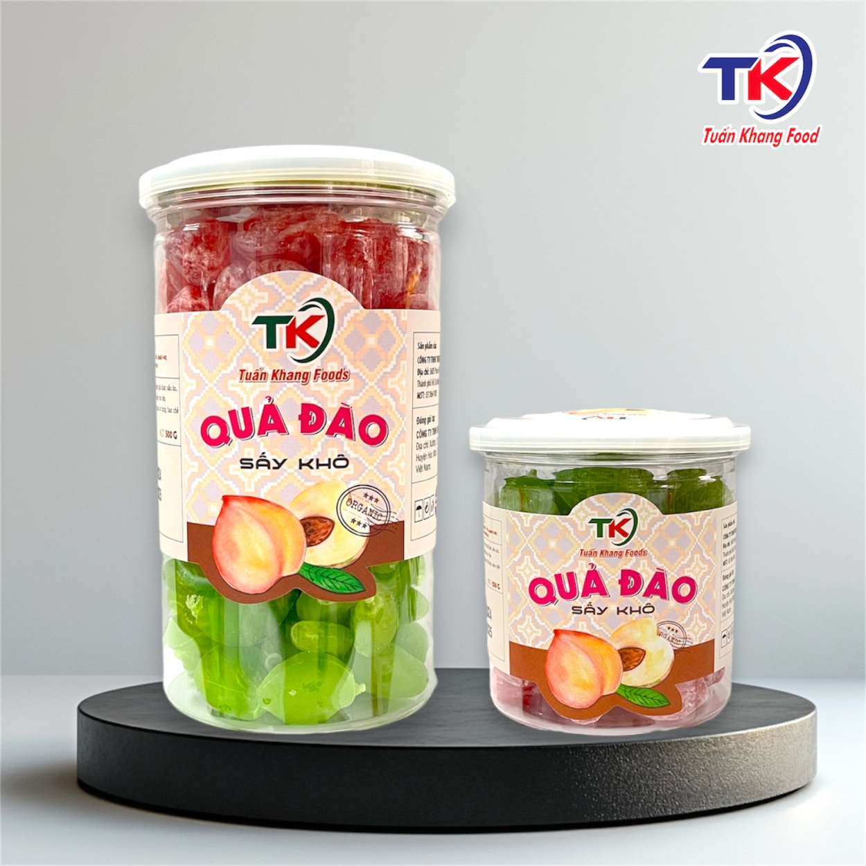 Mứt Ô Mai Đào Mix Tuấn Khang