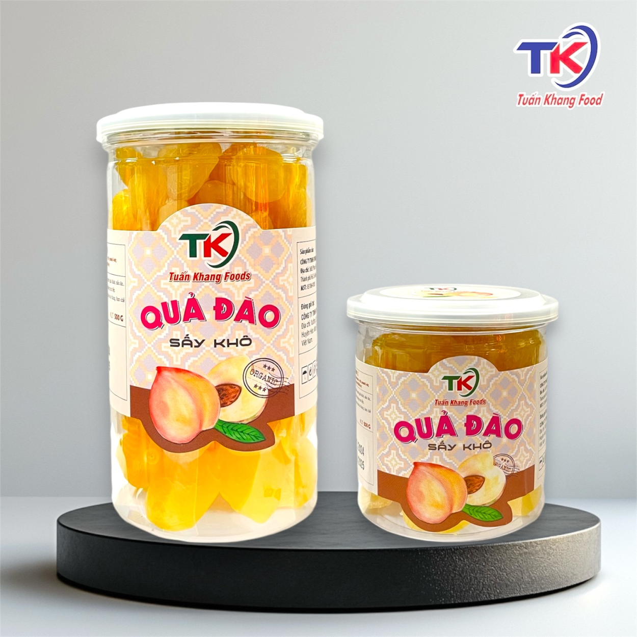 Mứt Đào Vàng Tuấn Khang