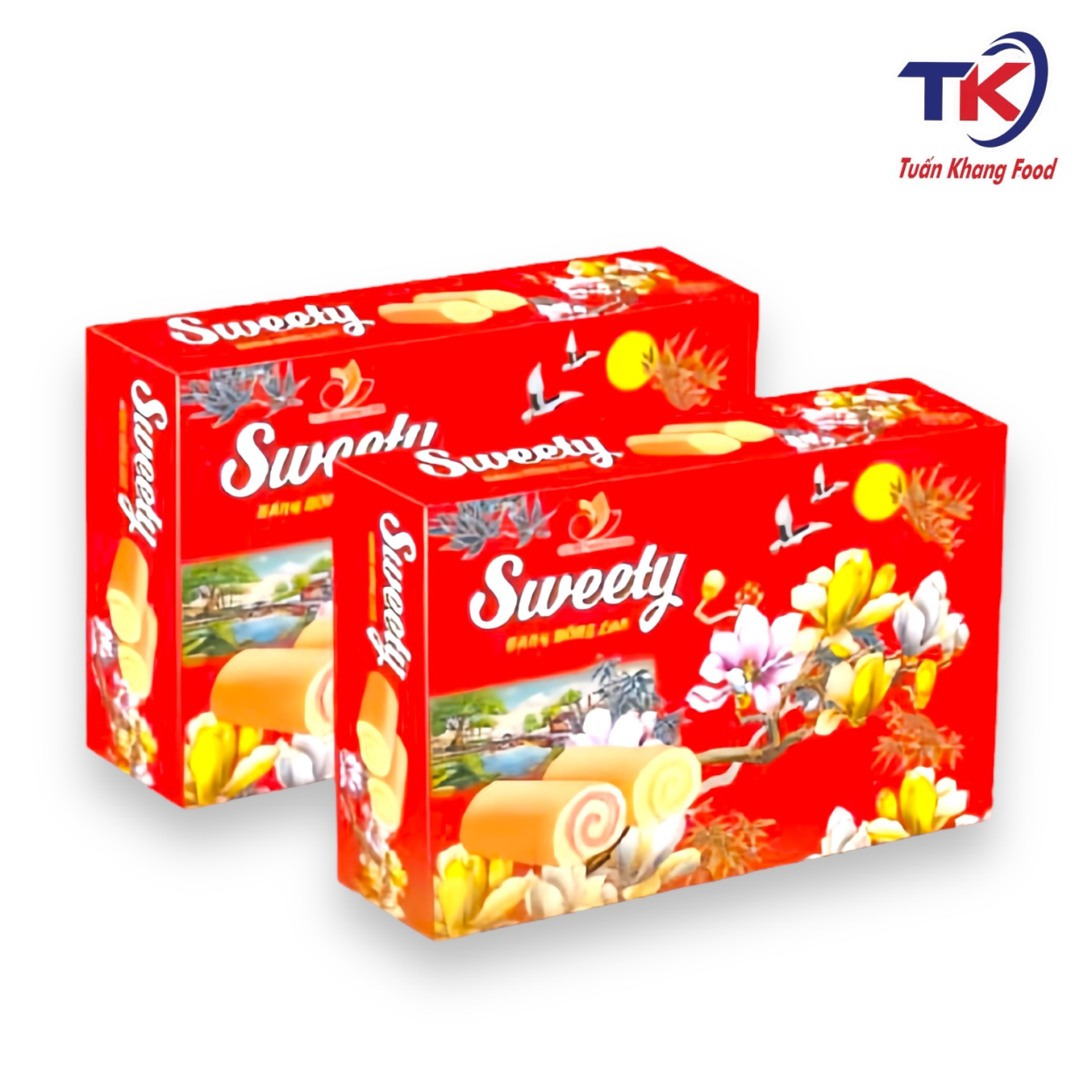 Bánh Hộp Bông Lan SWEETY 150G 