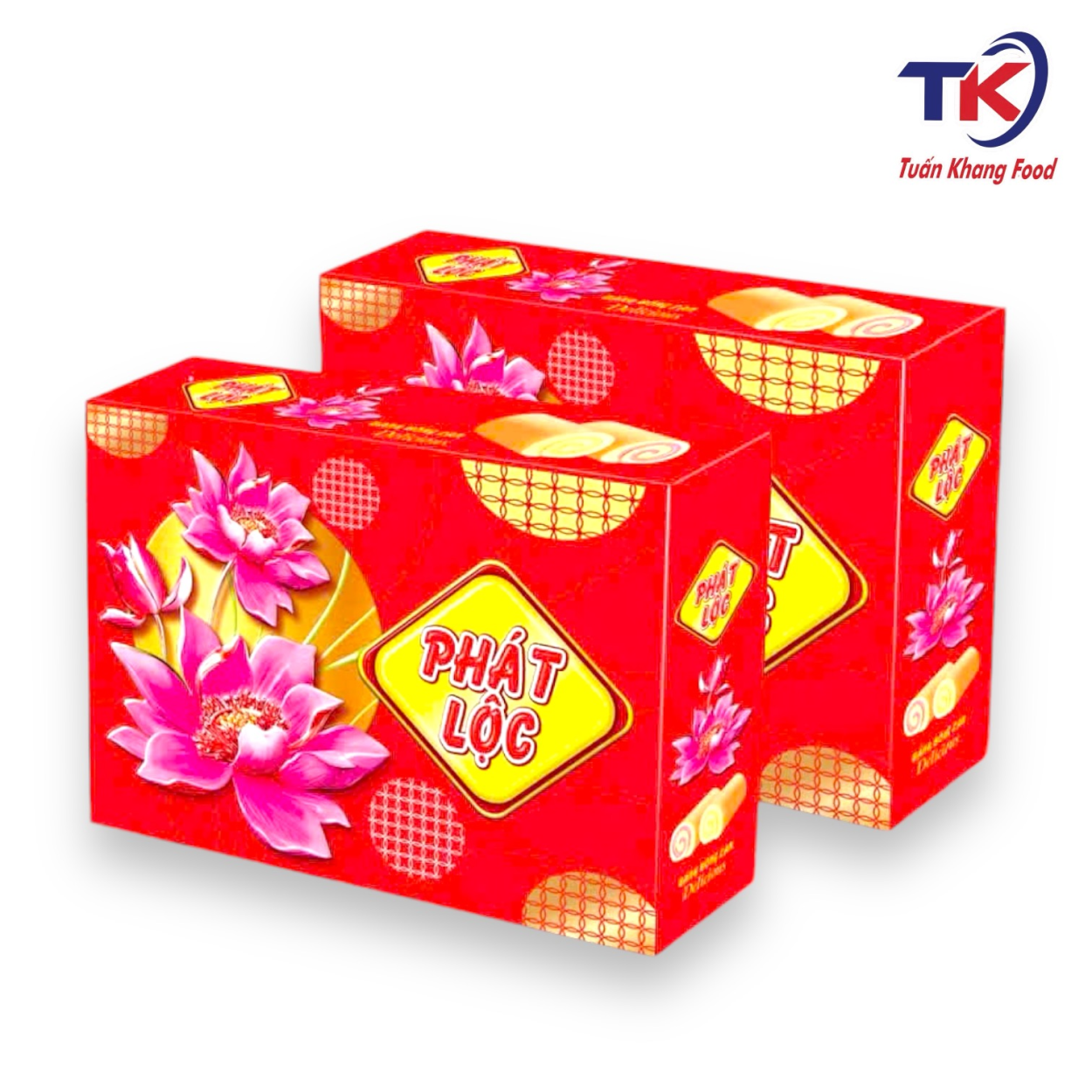 Bánh Hộp Bông Lan PHÁT LỘC 150G 