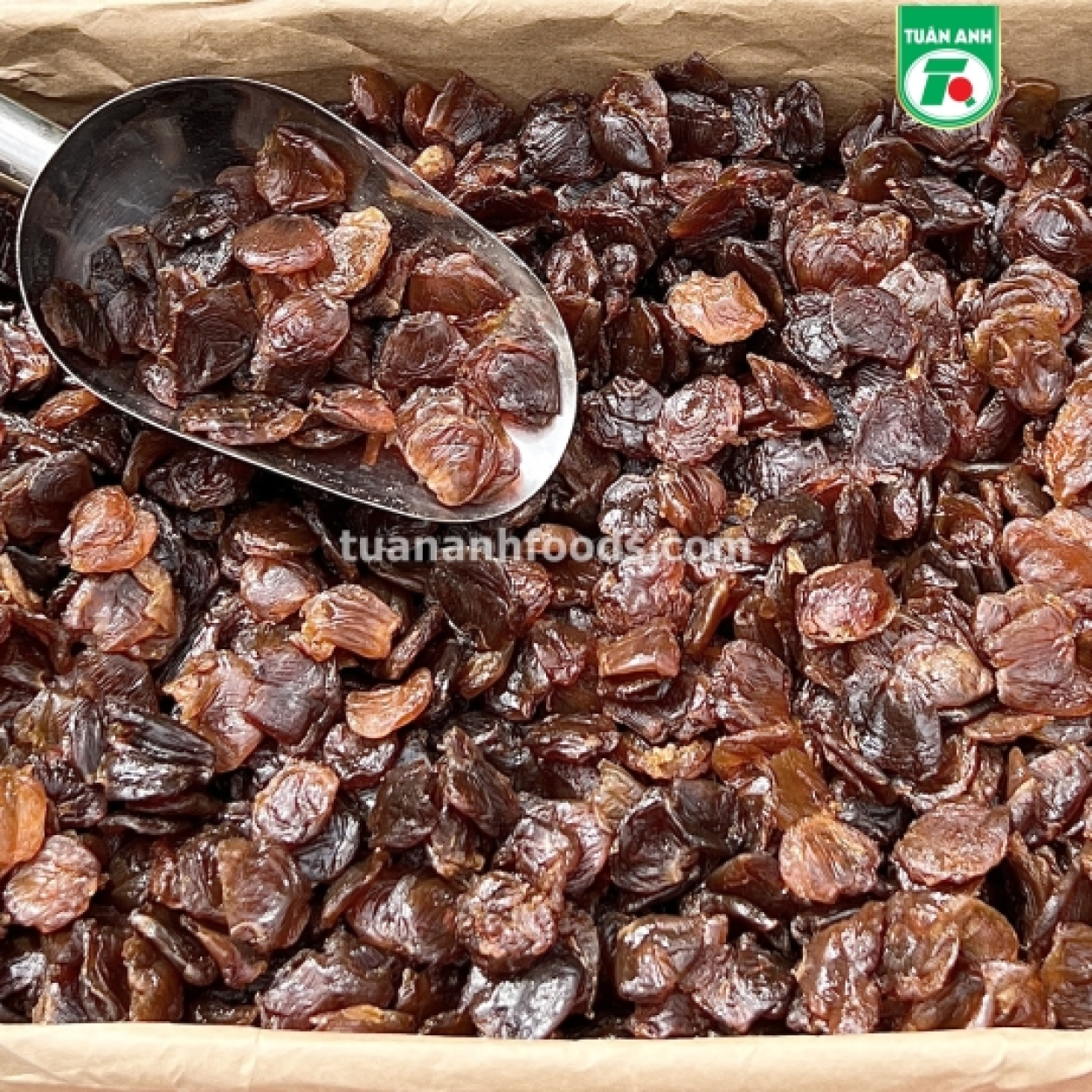 Nhãn Nhục Vàng Nâu