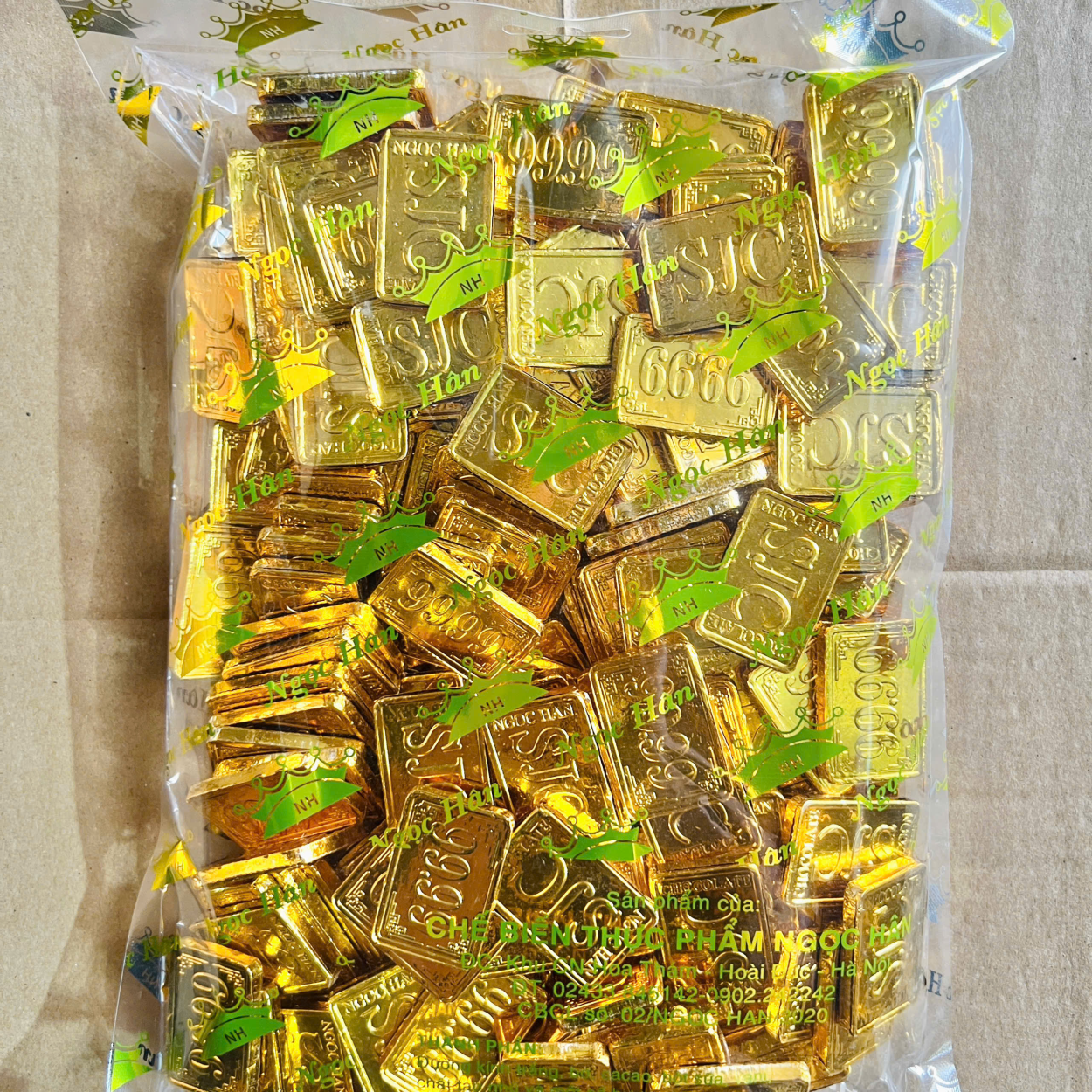 Socola Vàng SJC 9999 gói 1kg