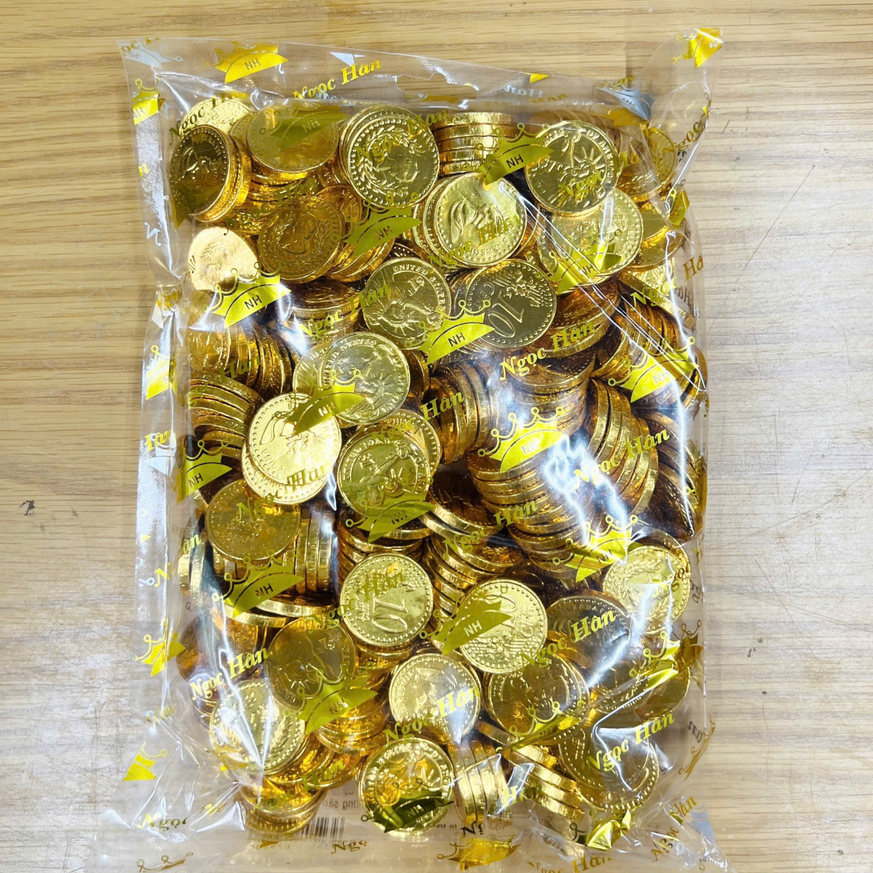 Socola Đồng Tiền cỡ Trung gói 1kg