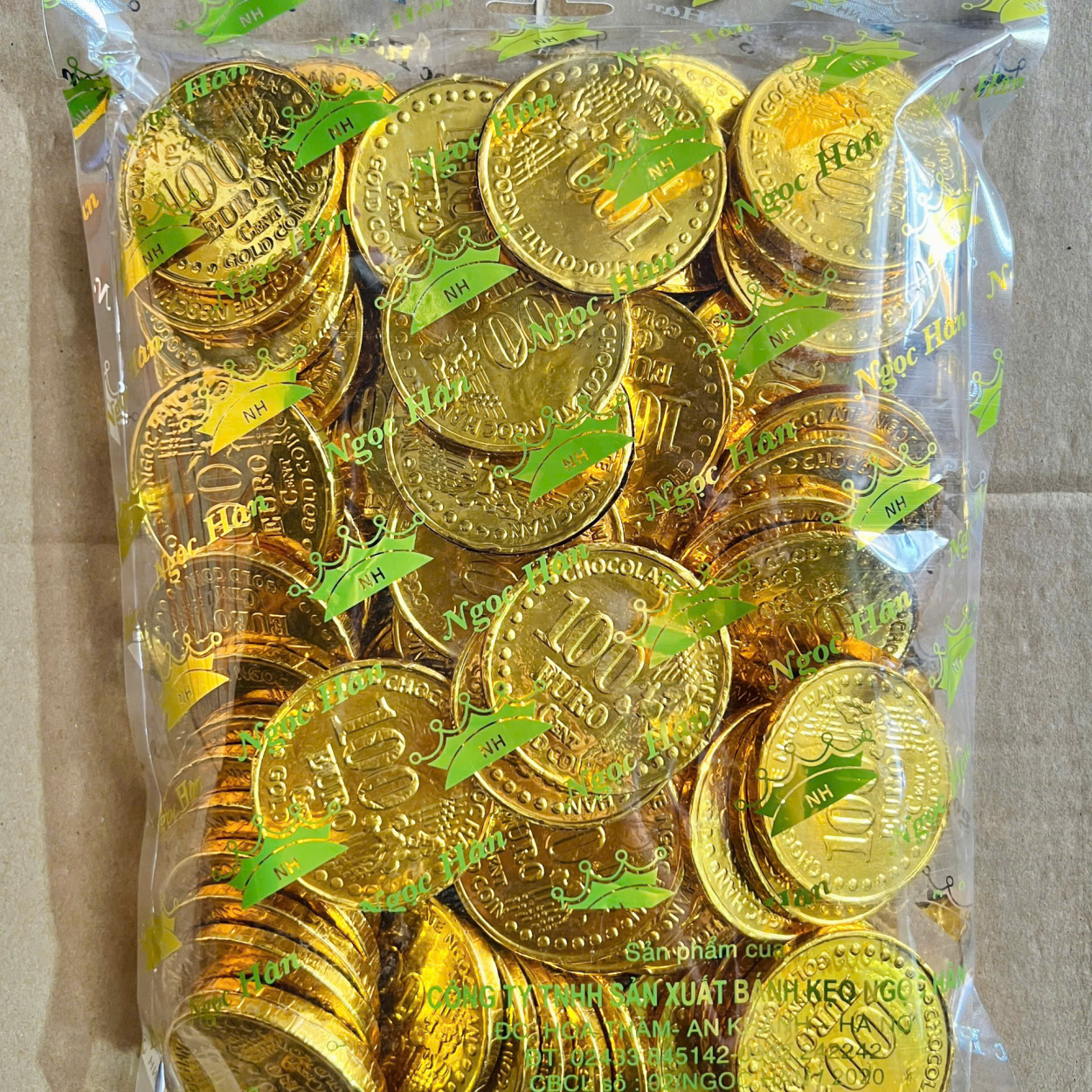 Socola Đồng Tiền Ngọc Hân cỡ Đại gói 1kg