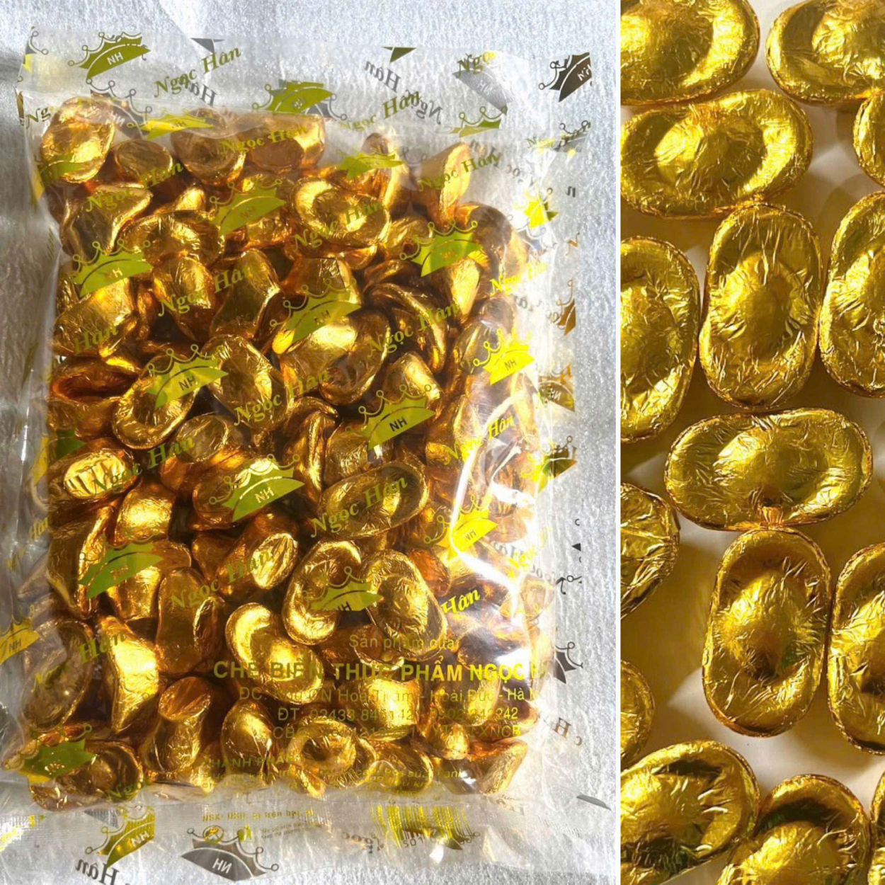 Socola Thỏi Vàng gói 1kg