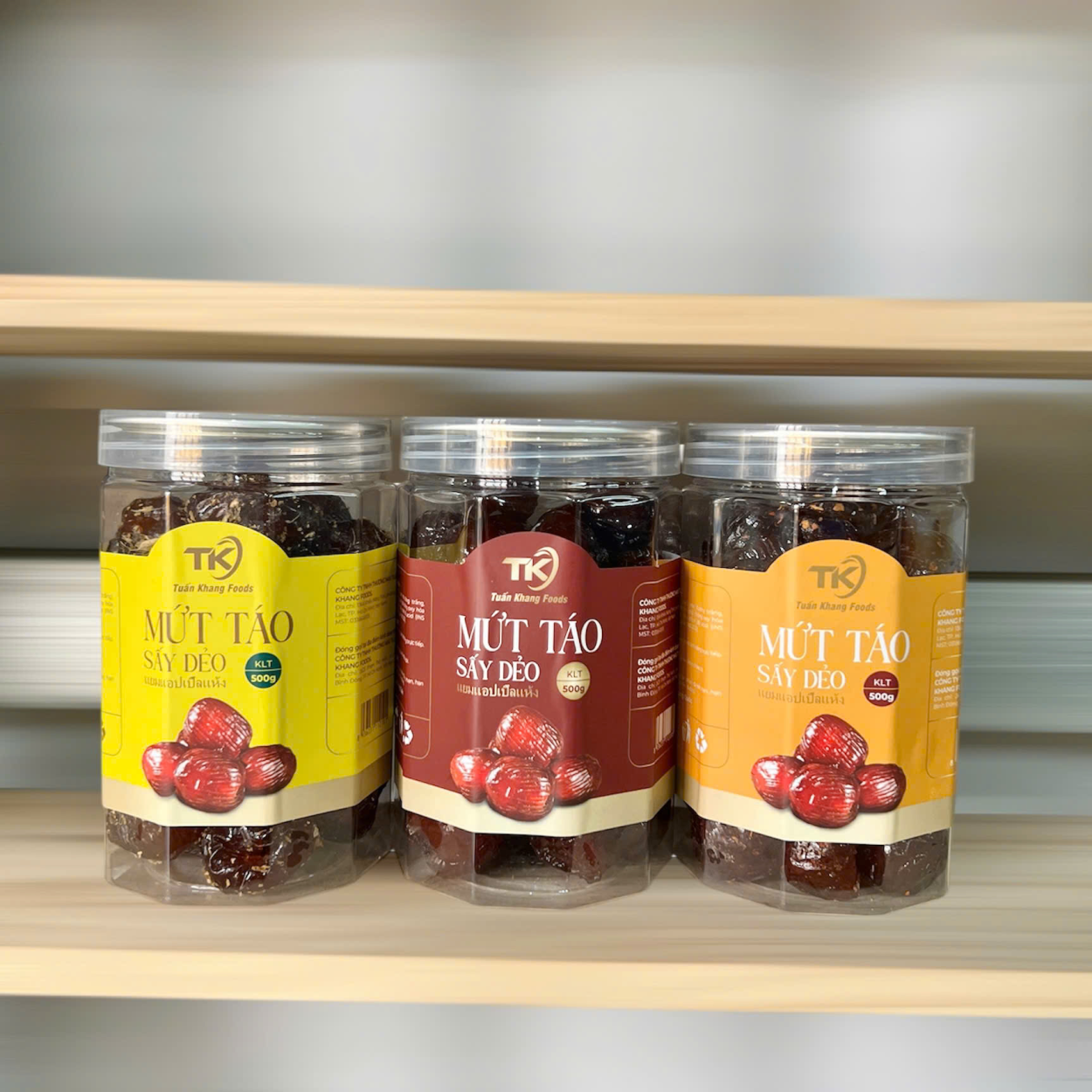 Mứt Táo Sấy Dẻo