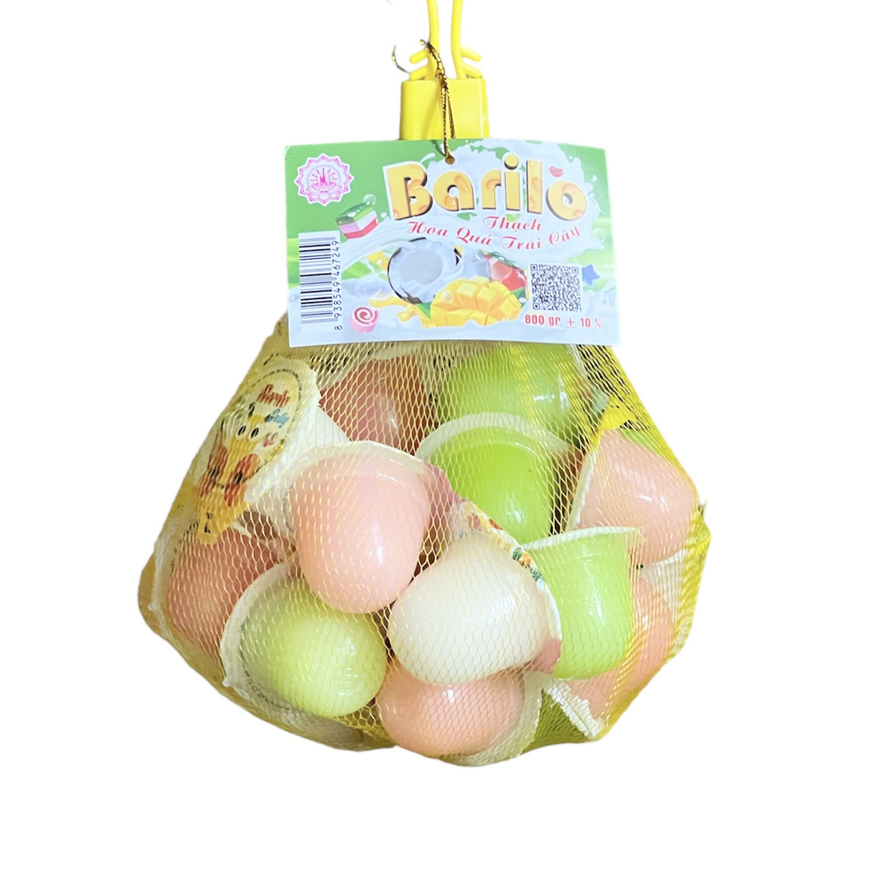 Thạch Rau Câu Trái Cây Barilo - 800g