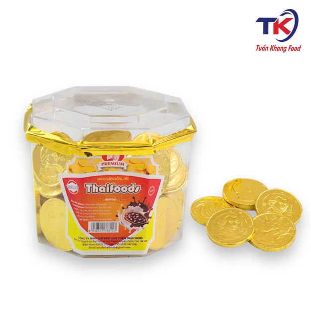 Socola Đồng Tiền Hũ Thái Foods 200G
