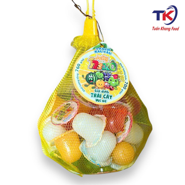 Thạch Rau Câu123 Dzo Việt Ấn - 760g