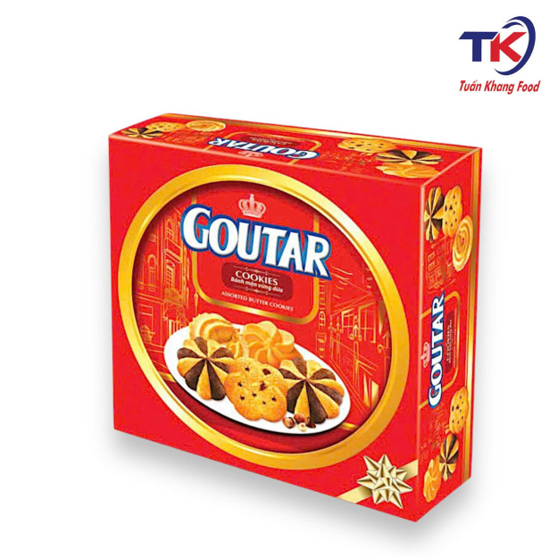 Bánh Goutar Mặn Vừng Dừa 120G - Có Túi 