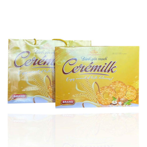 Bánh Yến Mạch Ceremilk hộp 455g