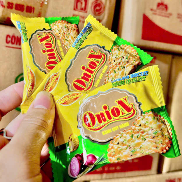Bánh Quy Cân Vị Hành Tân Việt Nhật
