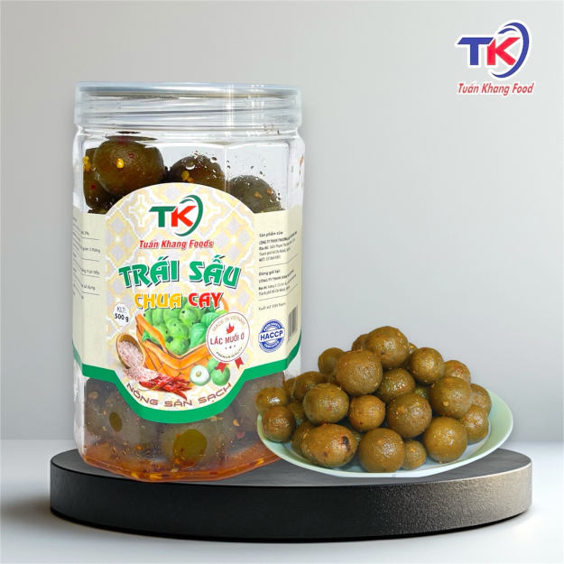 Sấu Ngâm Đường Tuấn Khang 500G