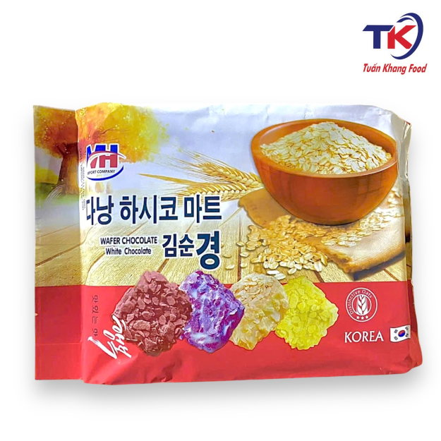 Bánh Yến Mạch Phủ Chocolate 150G ( Đỏ,Cam)-477