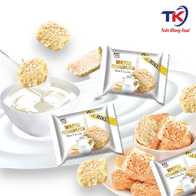 Bánh Yến Mạch Phủ Socola Vị Sữa 2Kg 