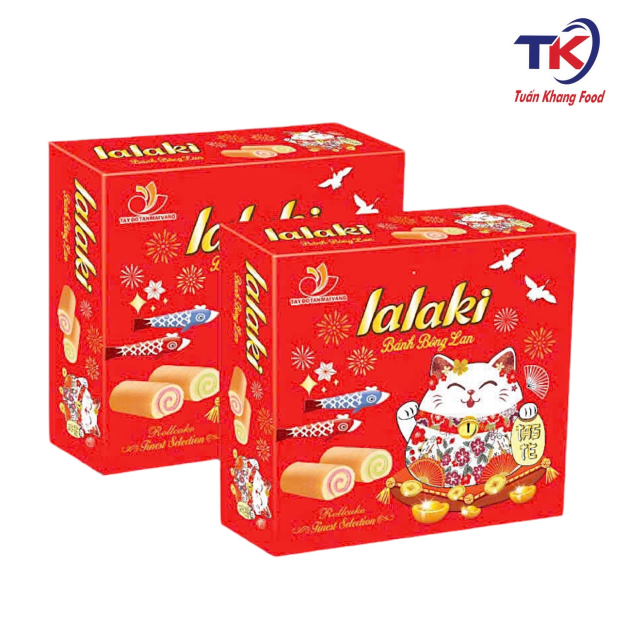 Bánh Hộp Bông Lan LALAKI 150G