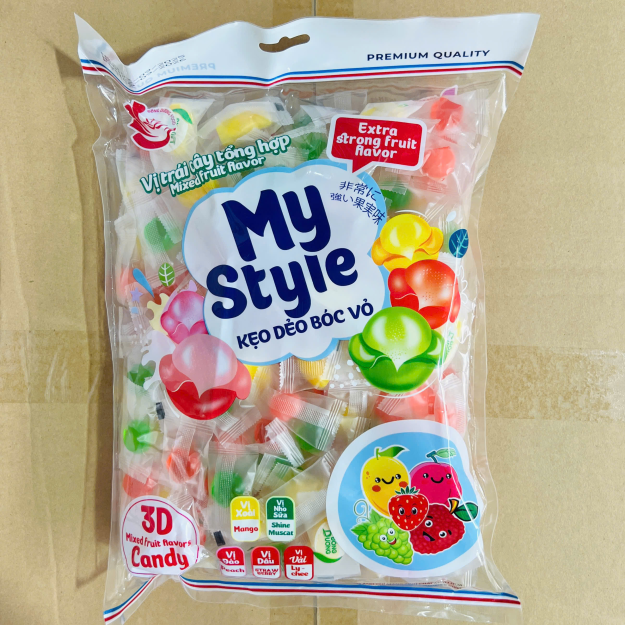 Kẹo Dẻo Bóc Vỏ Tổng Hợp My Style 1kg
