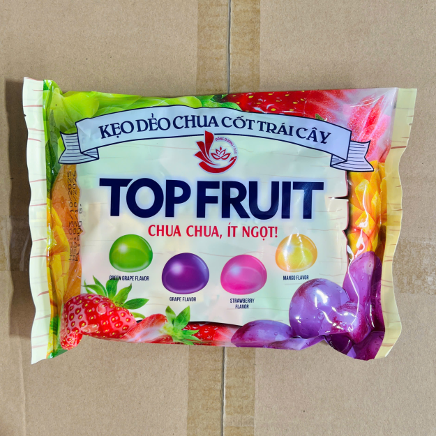 Kẹo Dẻo Chua Cốt Trái Cây Top Fruit 500g