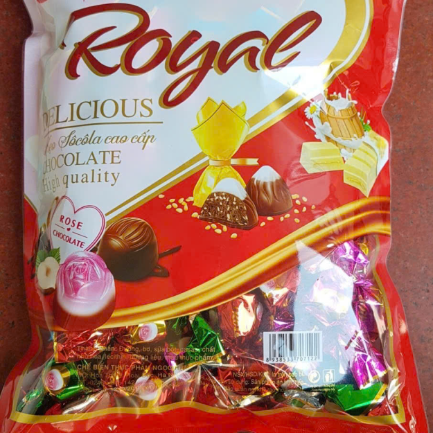 Socola Hoa Hồng viên xoắn gói 1kg
