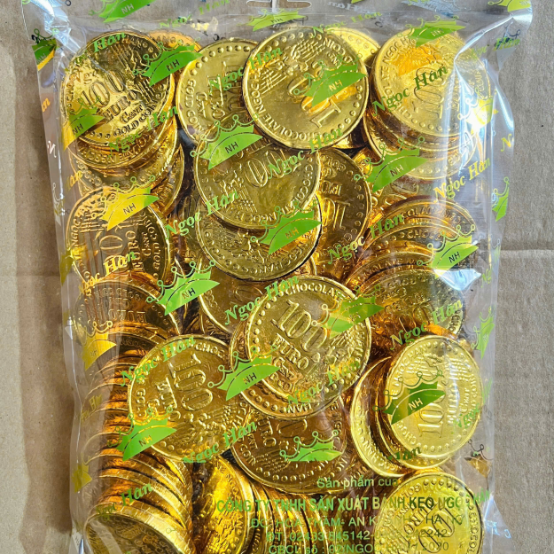 Socola Đồng Tiền Ngọc Hân cỡ Đại gói 1kg