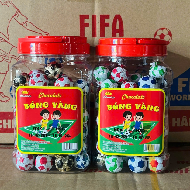 Socola Bóng Vàng Hũ 